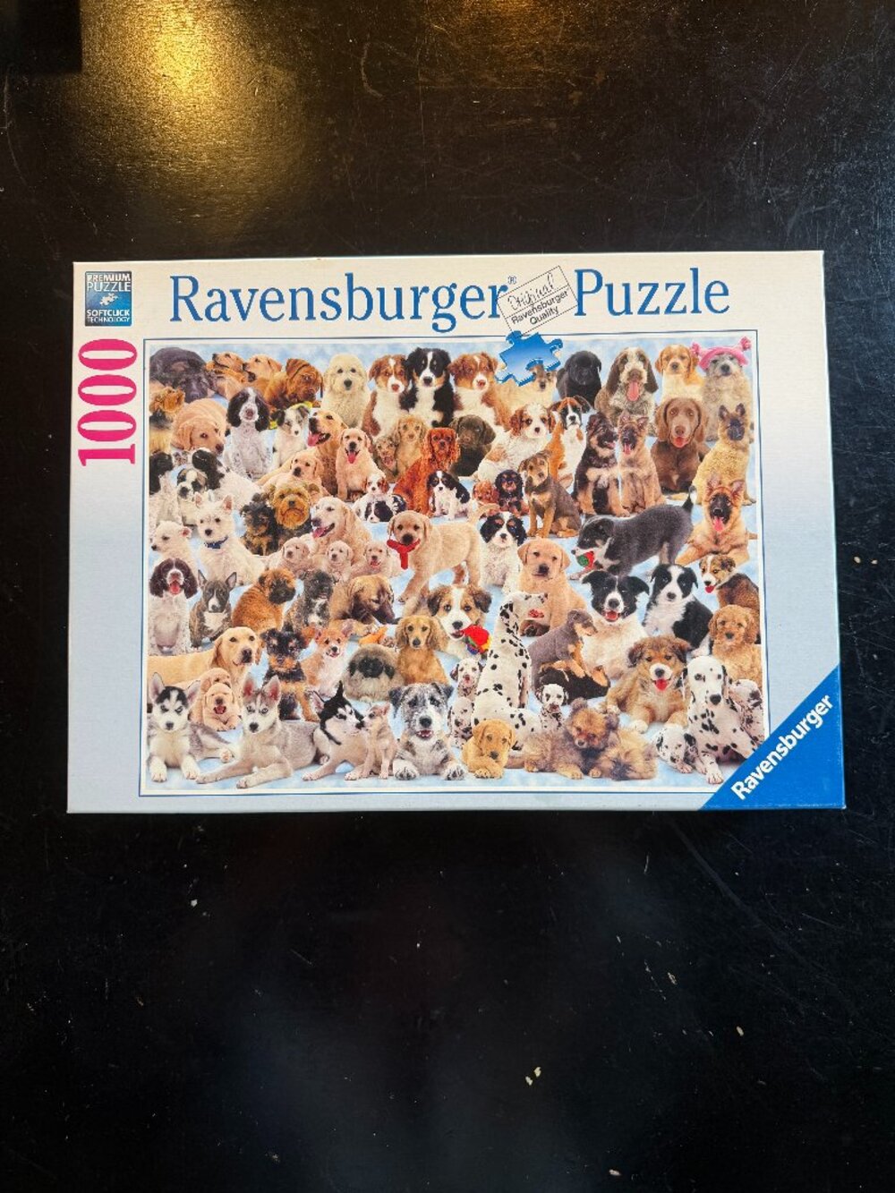 Ravensburger High Quality 1000 Piece Jigsaw Puzzle Puppy Dog Themed